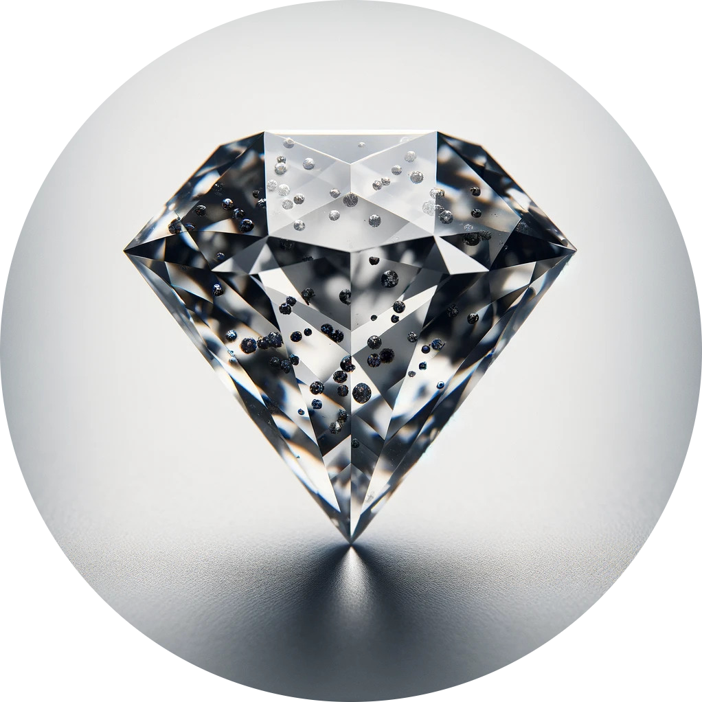 Salt and Pepper Diamond